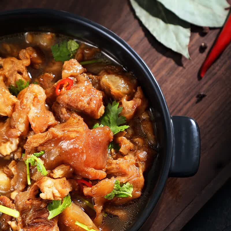 天边青蒙 筋头巴脑火锅 牛肉牛筋熟食速食加热即食方便菜肴 筋头巴脑 原味1kg+微辣1kg