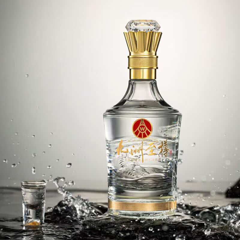 五粮浓香五粮液股份出品 金装水晶瓶 浓香型白酒52度 过节送礼婚宴喜酒 52度 500mL 2瓶 礼盒装
