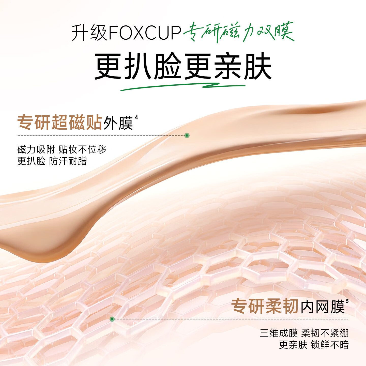 FOXCUP粉底液+底妆工具组合保湿控油持妆防水防汗新手初学者生日礼物 C04 小麦色30g