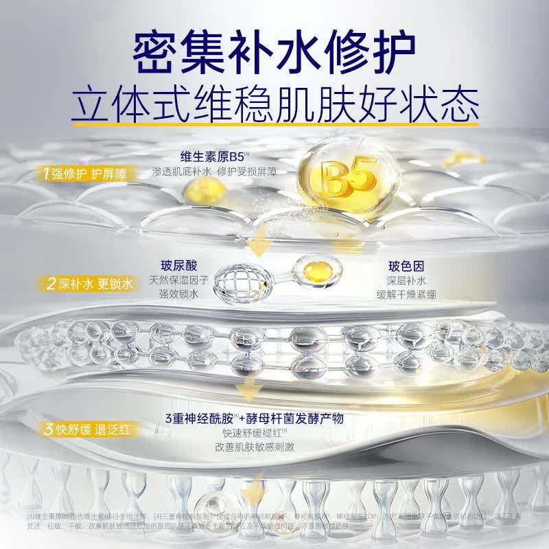 肌肤未来(SKYNFUTURE)维生素原B5保湿水乳保湿补水舒缓修护温和敏感肌护肤 维生素原B5保湿水120g