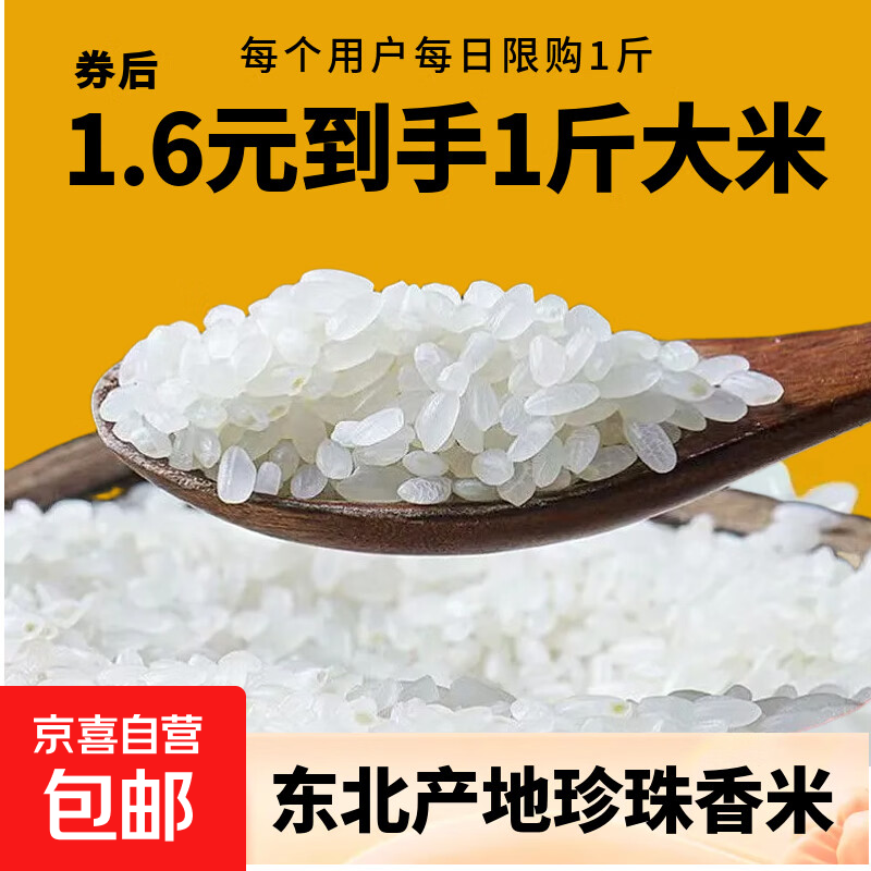 珍珠米 东北大米 当季新米 珍珠米300g（赠200g，到手1斤)