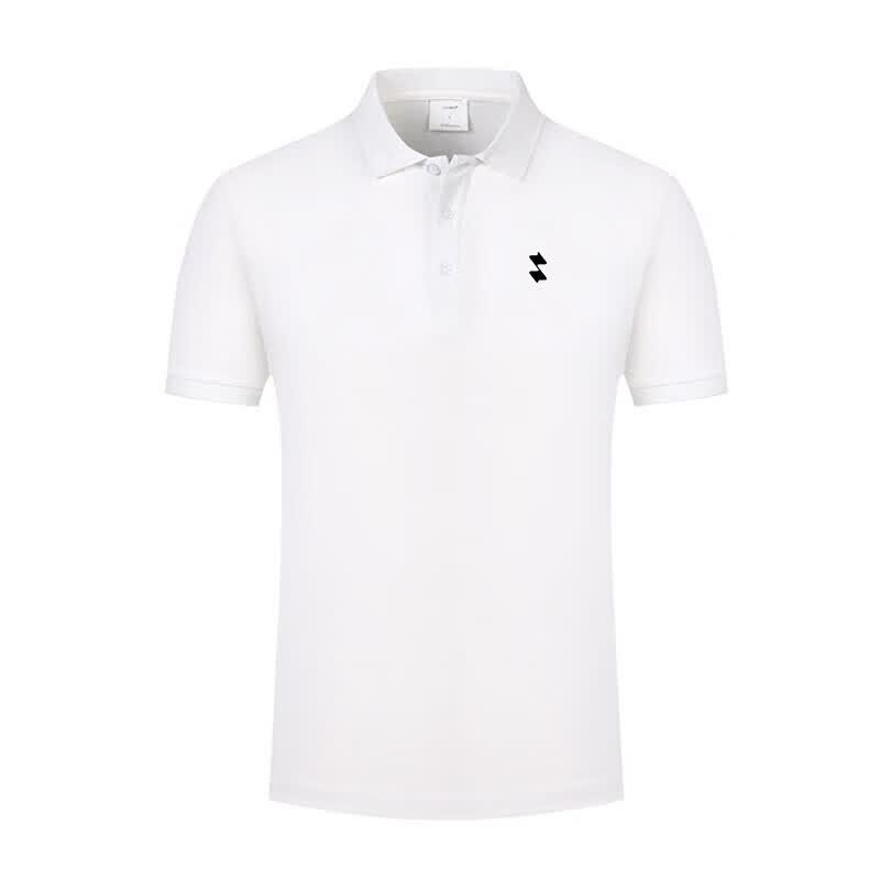 蕉京领汇汽车工作服短袖T恤 男女夏季POLO衫新能源4s冰丝工装定制字 白色 S 160 80-105斤
