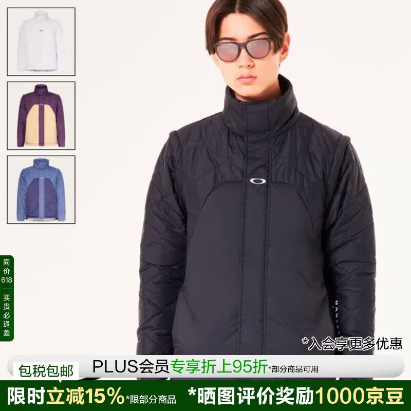 OAKLEYSupple 保暖夹克 FOA406951 欧克利 棉服夹 日本直邮 US-M／JP-L 02E／黑色