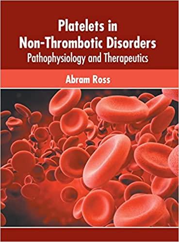 预订platelets in non-thrombotic disorders: pathophys