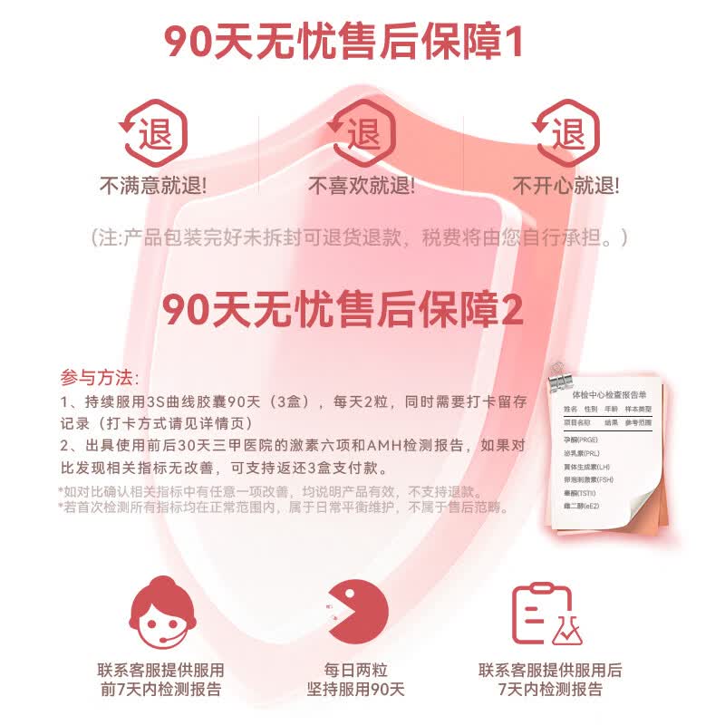 LAIFE3S曲线胶囊肌醇40:1雌马酚内调养雌激素调节女性保养身材调理月经 60粒*6盒 【助力素素、月经、身材健康曲线】