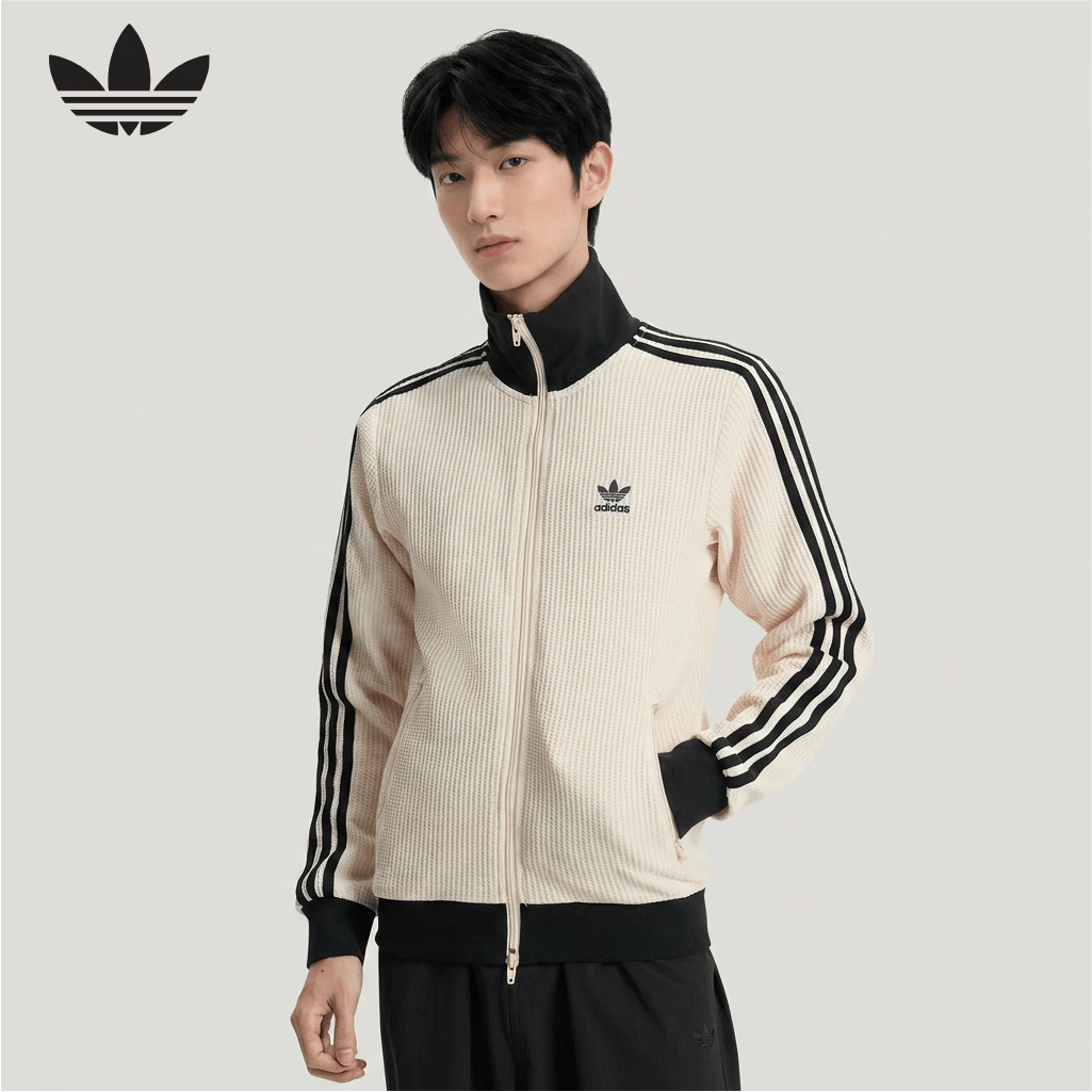 阿迪达斯（adidas）三叶草苏翊鸣同款 男女立领运动休闲外套JW0109 AS码