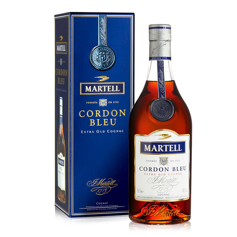 马爹利(martell)蓝带xo洋酒干邑白兰地 700ml 蓝带 700ml 1瓶
