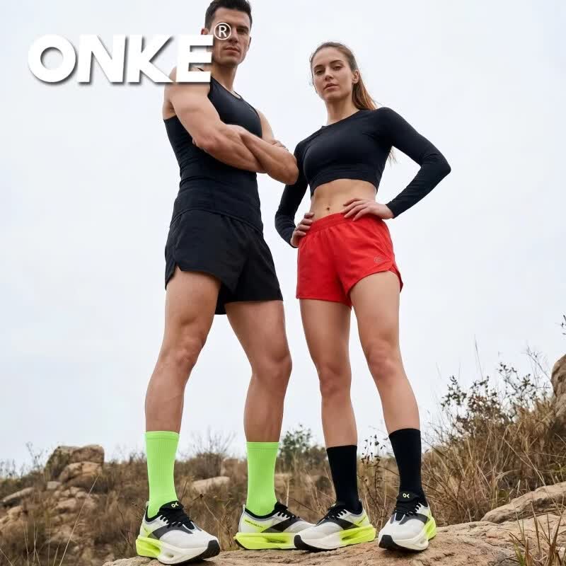 ONKE德国欧克新款运动鞋女减震防滑耐磨男鞋时尚轻便透气跑步鞋男 锋芒 42
