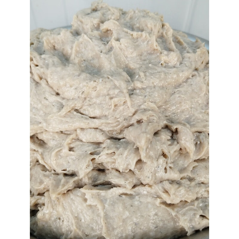 i顺德鲮鱼胶 传统制作 爽口弹牙  丸子鱼饼的好选择 鱼胶1000g