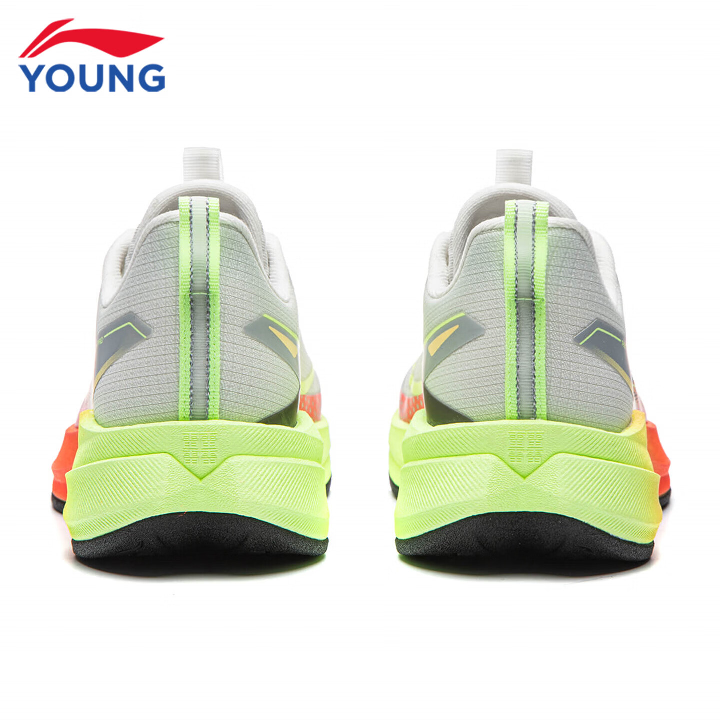李宁（LI-NING）儿童跑步鞋2026秋季新款赤兔9PRO男女大童低帮䨻丝轻量高回弹跑鞋 白垩灰/银色32-3 赤兔9 PRO系带 36