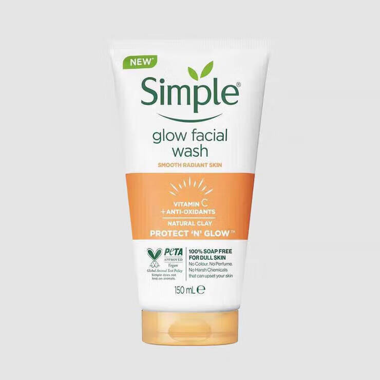 SIMPLE英国进口simple爽肤水乳液柔润舒缓补水清新舒爽水润 Simple清妍幻彩洗面奶150ml 京东折扣/优惠券