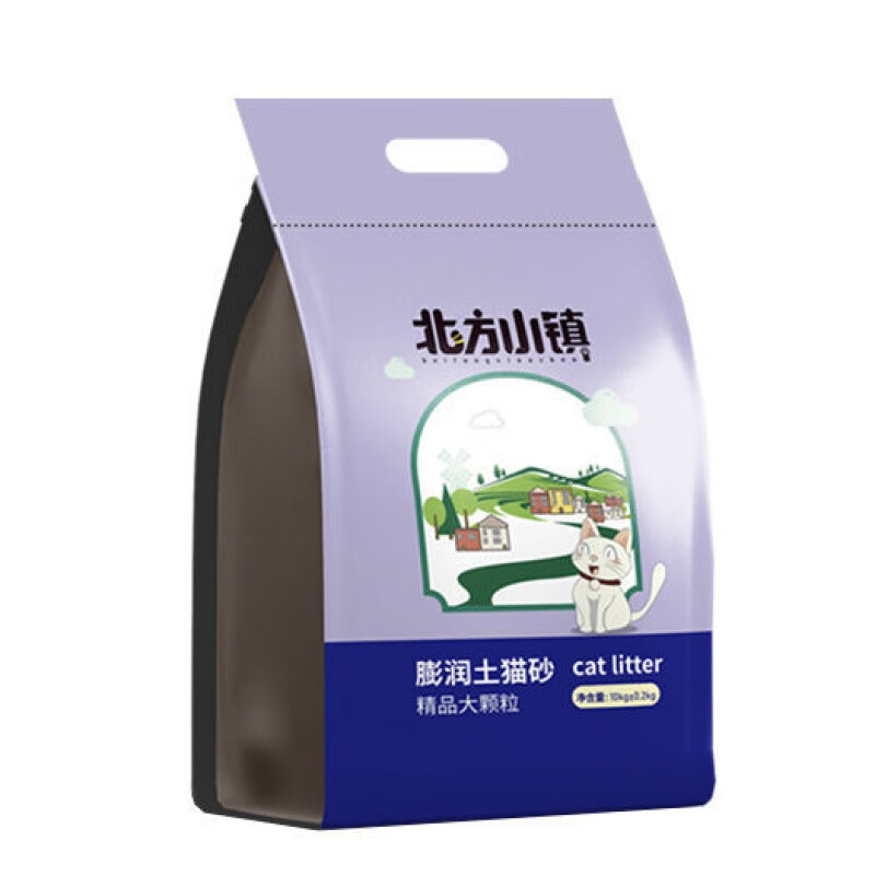 pidan北方小镇大颗粒猫砂20斤装40斤除臭10公斤膨润土柠檬 10斤原味