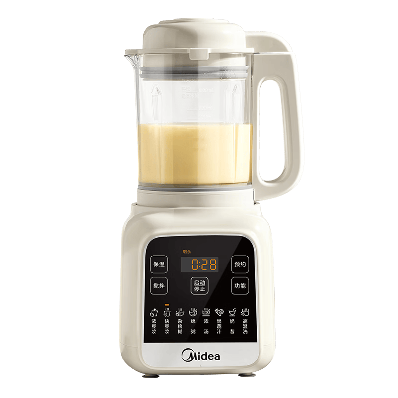美的（Midea）破壁机 家用全自动免煮自清洗 小型3-4人1.2L轻音多功能 豆浆机榨汁机 五谷杂粮辅食料理机  001