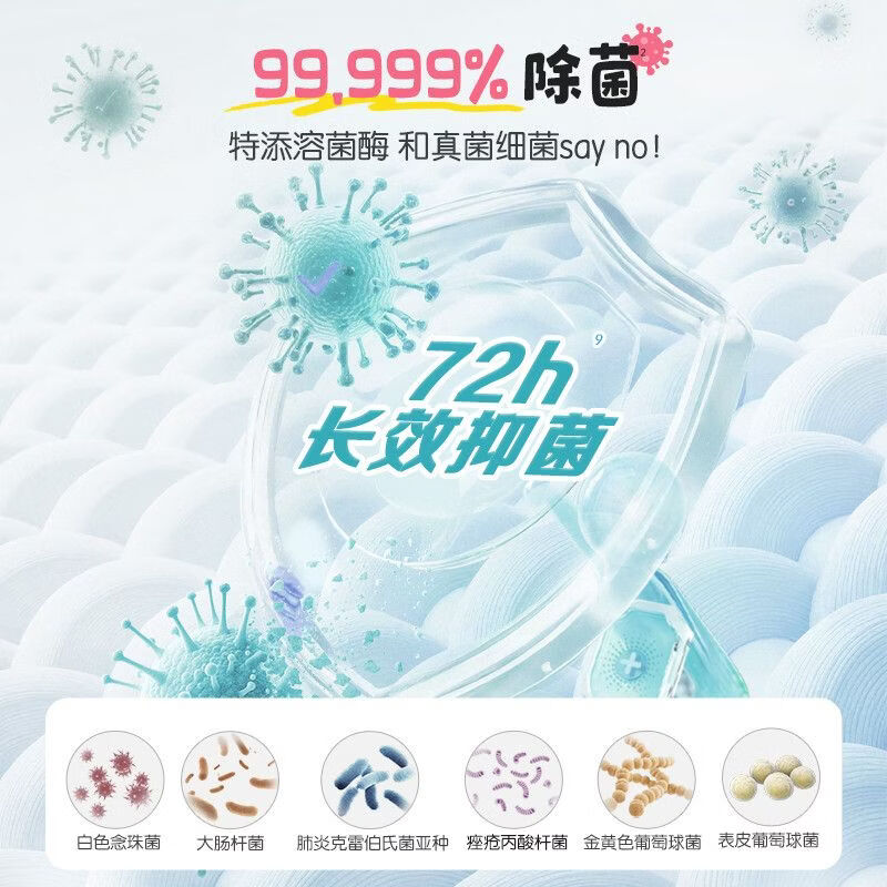 好爸爸洗衣粉持久去污留香除菌有孩家庭用户外顽渍专用校服净强力去污 【户外顽渍专用】活氧去渍除菌粉1.2kg*2袋