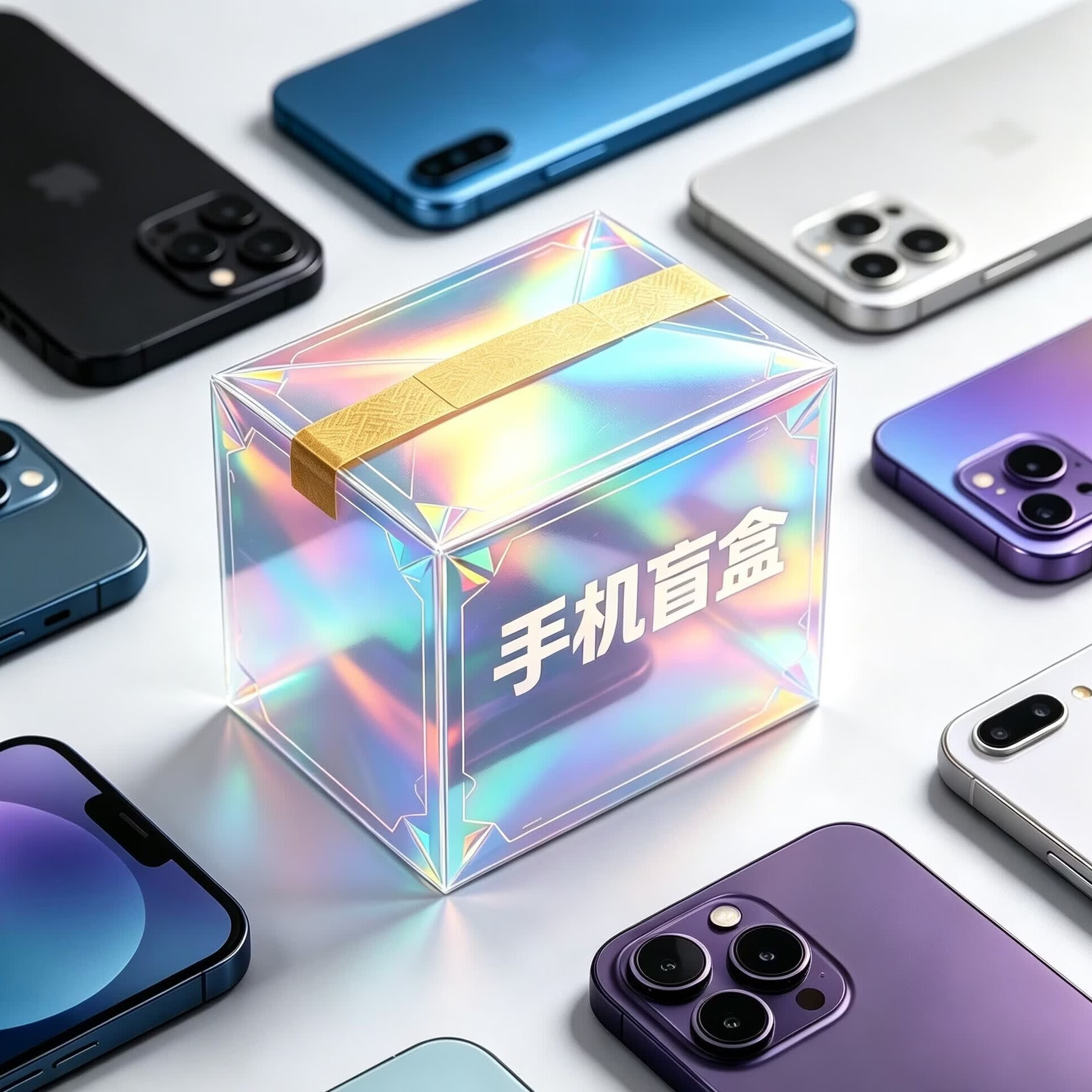 2026新款潮玩电子产品数码盲盒生日七夕礼物解压惊喜盲盒按斤好物 马上来财精品一箱（电子6-10件）