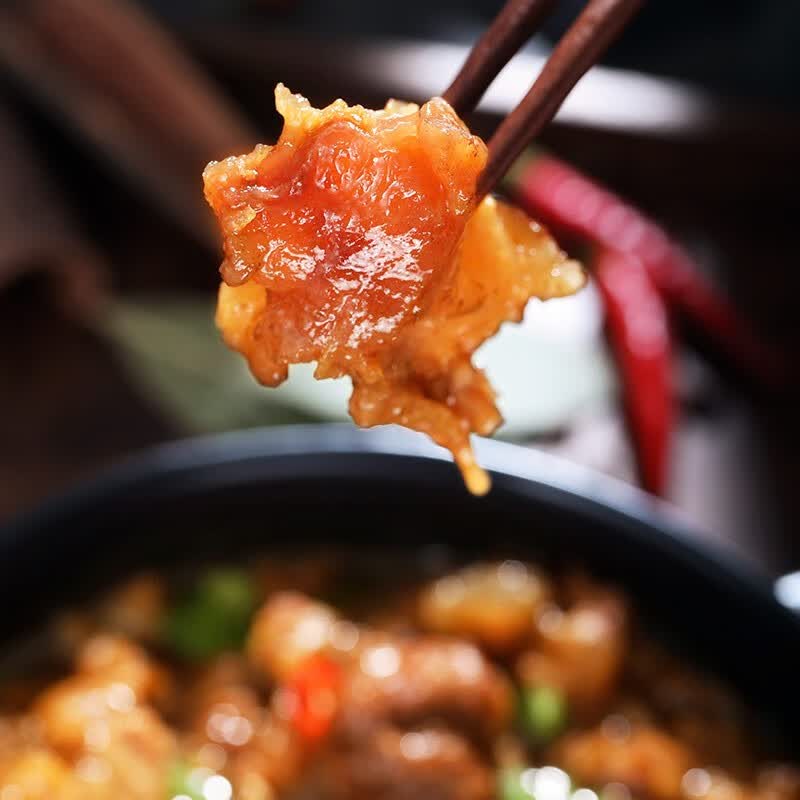 天边青蒙 筋头巴脑火锅 牛肉牛筋熟食速食加热即食方便菜肴 筋头巴脑 原味1kg+微辣1kg