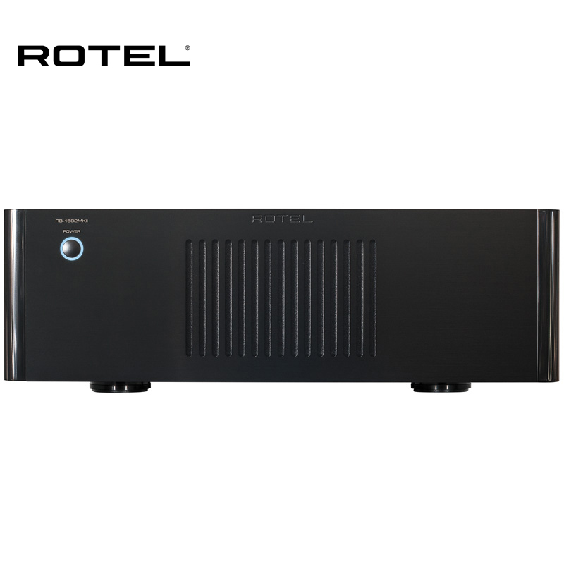 rotel路遥 rb-1582mkii 音响 后级功放 hifi高保真立体声后置功率放大