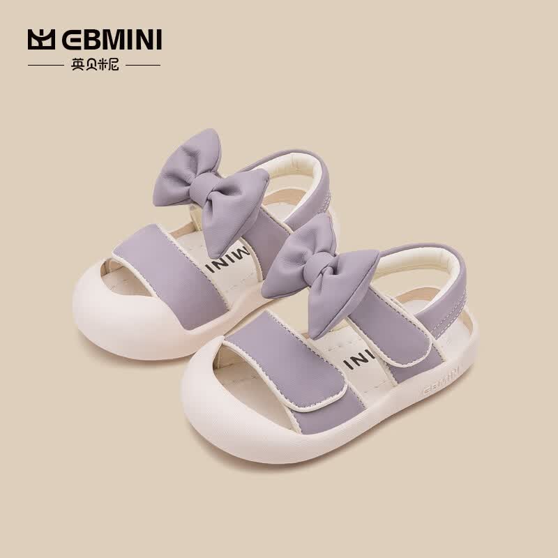 EBMINI婴幼儿凉鞋女宝宝鞋子夏季学步鞋小童公主鞋软底小女孩鞋 紫色 23 内长15/适合脚长14.5使用感如何?