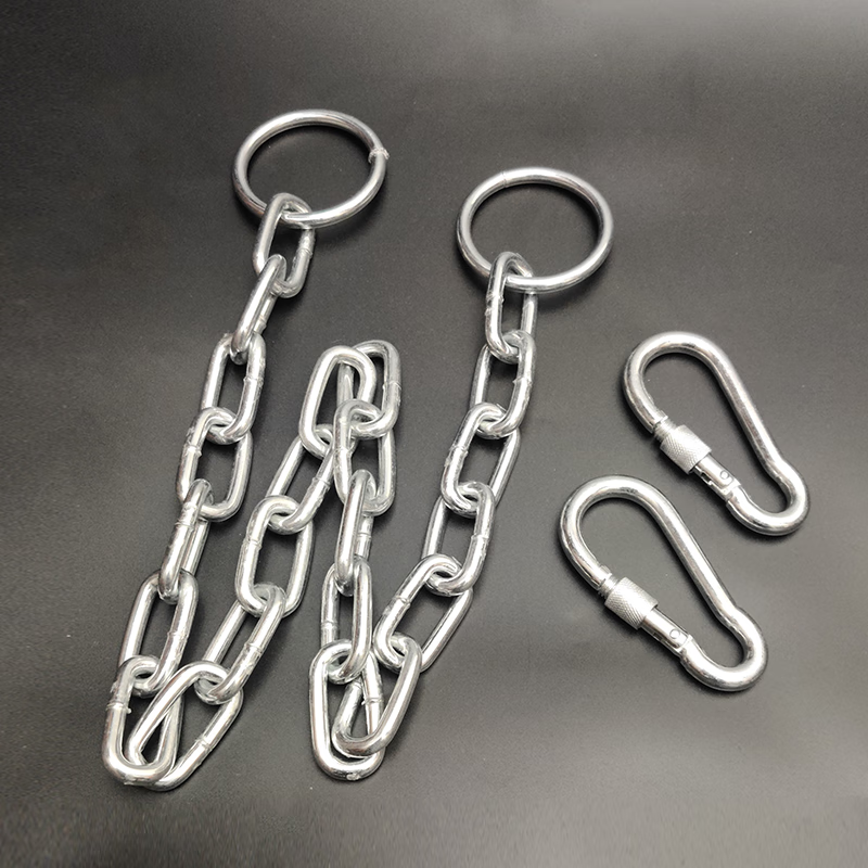 奔新农拴牛铁链子栓牛的链条加粗养牛链子 拴牛专用铁链子6mm 8mm铁链