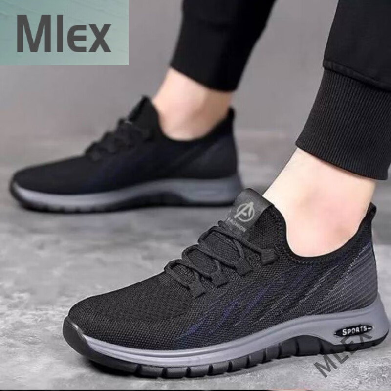 mlex腾飞飞行员空调鞋男士透气帕拉鞋2024新款男鞋飞织网面鞋子潮