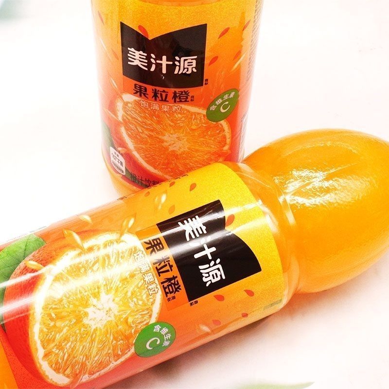 可口可乐（Coca-Cola）(新日期)美汁源果粒橙1.8升6瓶可口可乐果汁饮料果味橙汁瓶装 果粒橙1800ml*6瓶-过节囤货