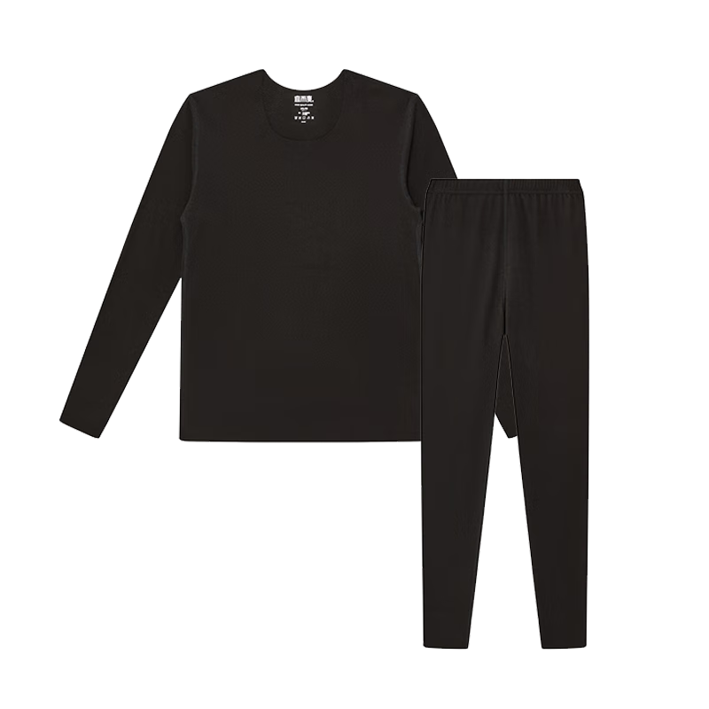 PLUS��Ա���˶�ˬ �̳�ͬ�� ��Ů���±�ů������װ ��� ��˿��ɫ M21.66Ԫ