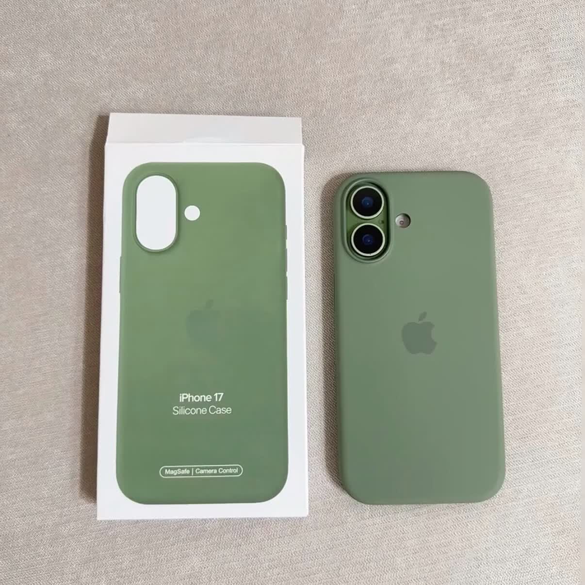 iPhone17/17pro/ 17 Pro Max磁吸动画液态硅胶保护壳 (现货速发) 雾紫色 17proMax
