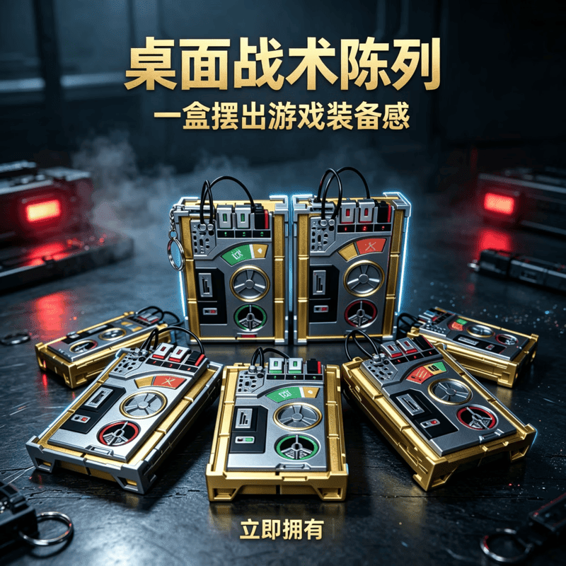 致可三角洲威龙磁吸c4虎蹲炮摆件游戏周边男生生日礼物 高度还原火 小号5.5*2*8.5