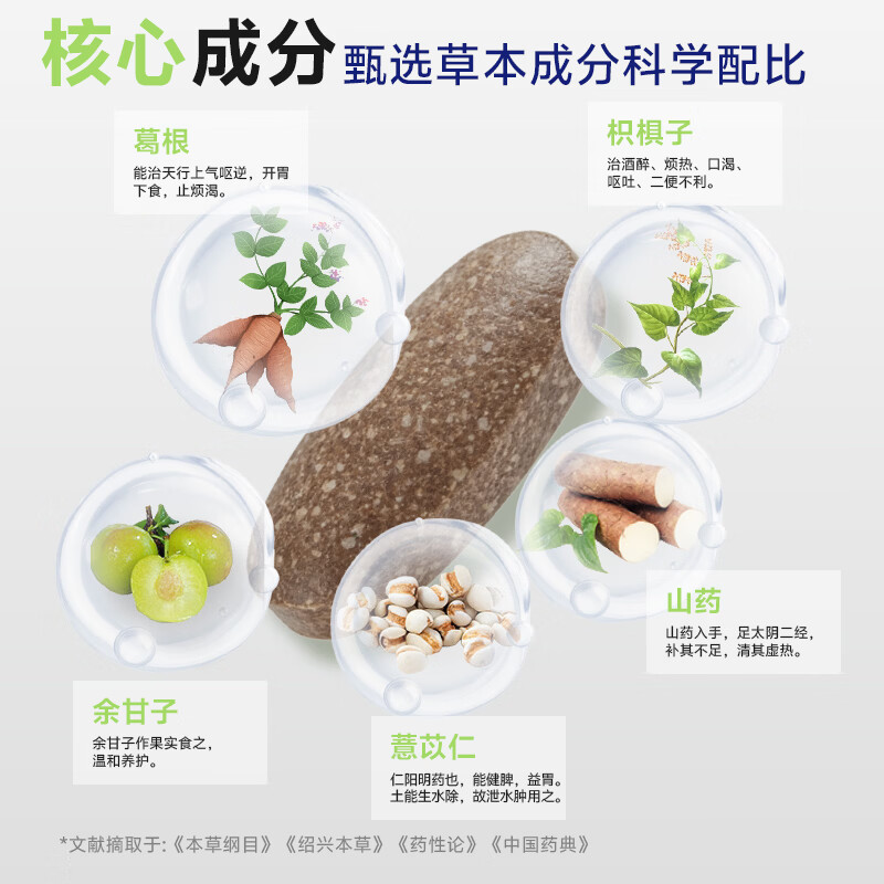 何必醉【披荆斩棘同款】葛根枳根子复合片酒局好物压片糖果应酬常备 【聚会常备】3盒18片