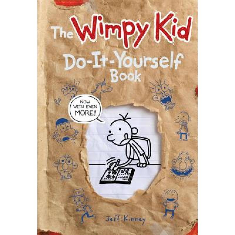 预订 the wimpy kid do-it-yourself book(revised a.