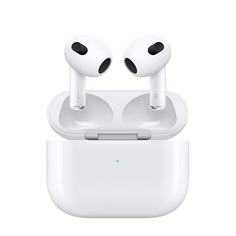 Apple 苹果 AirPods 3 半入耳式真无线蓝牙耳机 海外版1099元包邮（双重优惠）(补贴后1091.31元)