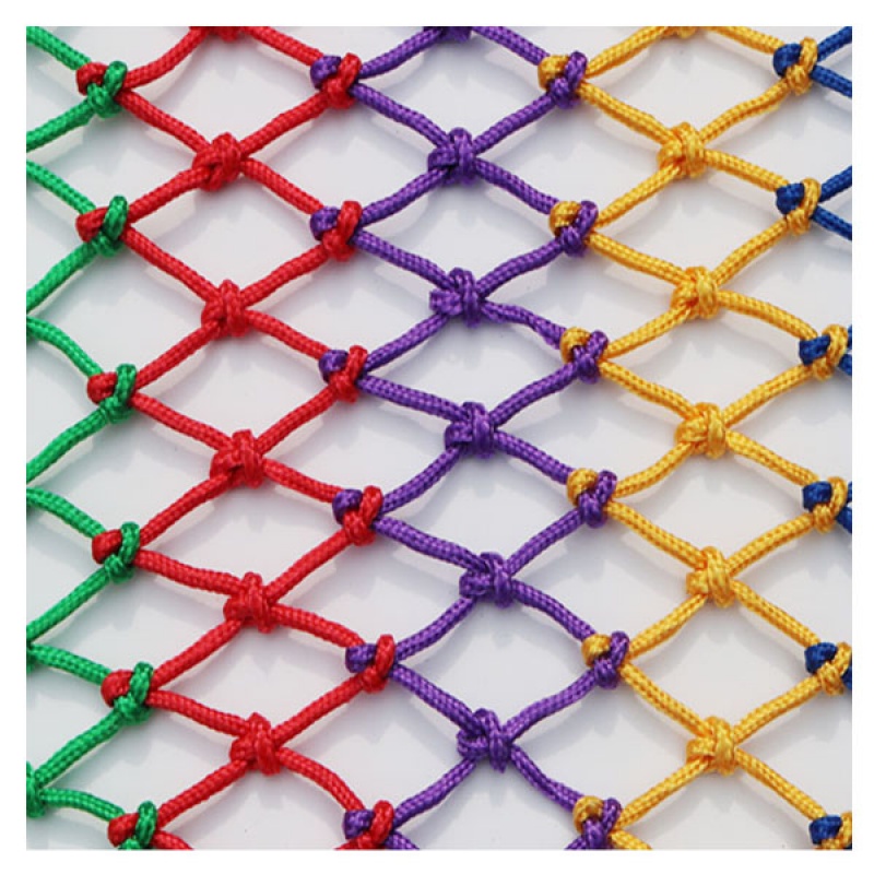 建筑安绳网尼龙网围网儿童楼梯阳台防护网隔离防坠网防猫网子 网孔3