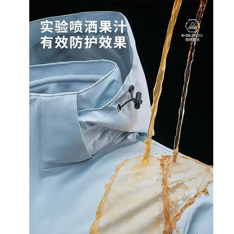 JEEP SPIRIT山系冲锋衣男女款三合一秋冬季新款防风防水户外运动登山服 玫红【三合一可拆卸内胆】 5XL