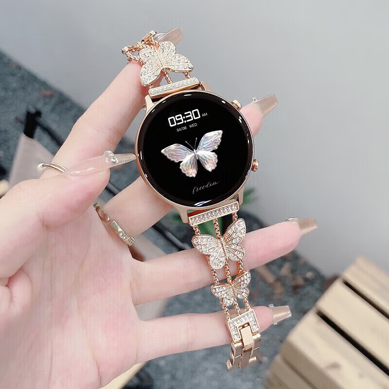 华为流光2026新款WATCH 智能表手女打电话测血压运动 磁吸折叠扣-星光拼酒红