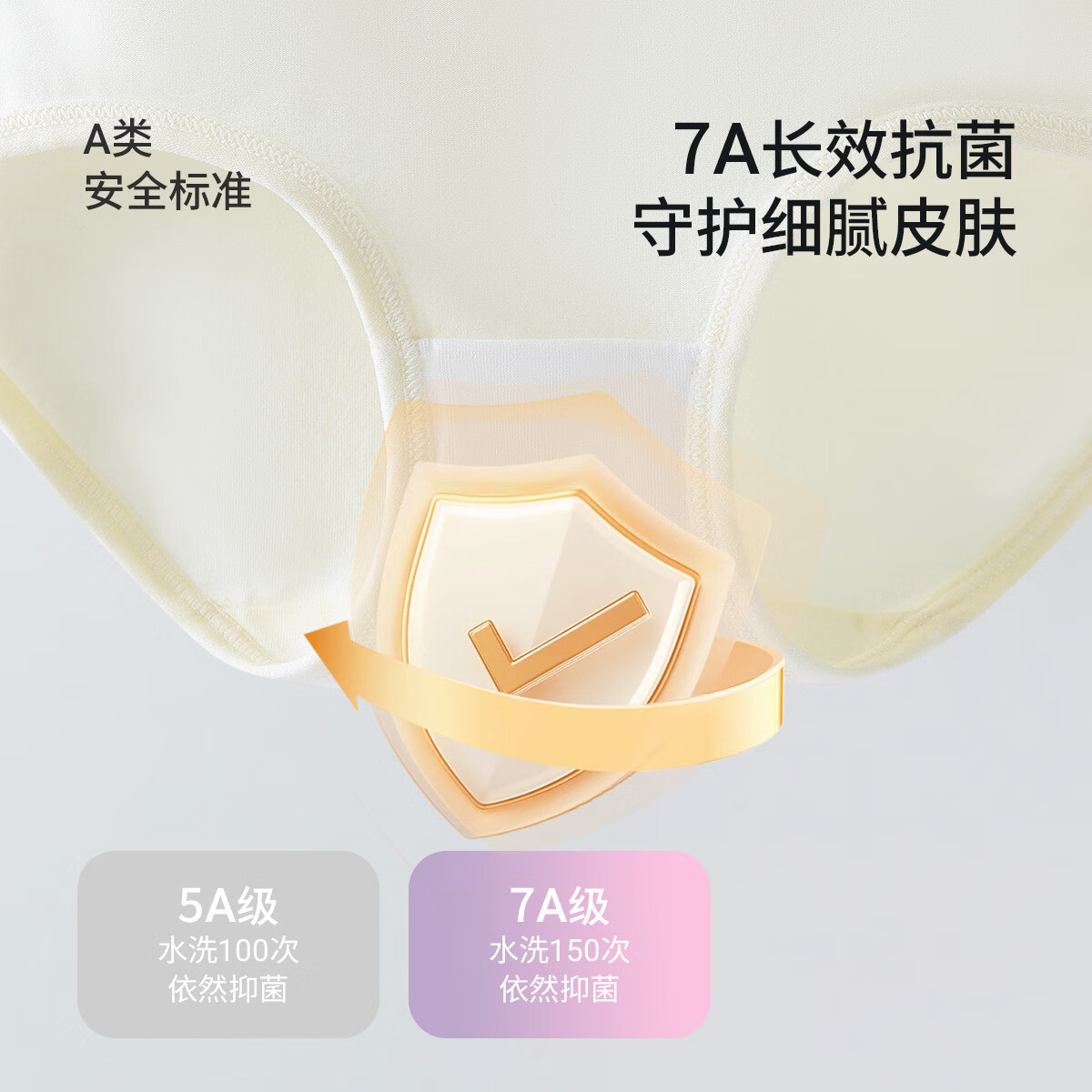 笑乐屋女童内裤纯棉平角不夹屁屁夏季儿童女孩发育期 软萌小兔-SN604-A5V3Y 170 推荐身高145-160cm体重75-95斤