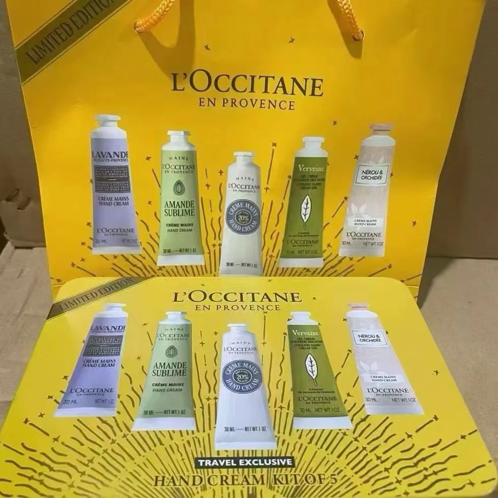 欧舒丹(L'OCCITANE)欧舒丹护手霜乳木果新版樱花礼盒保湿滋润留香生日礼物伴手礼送礼 欧舒丹8件套
