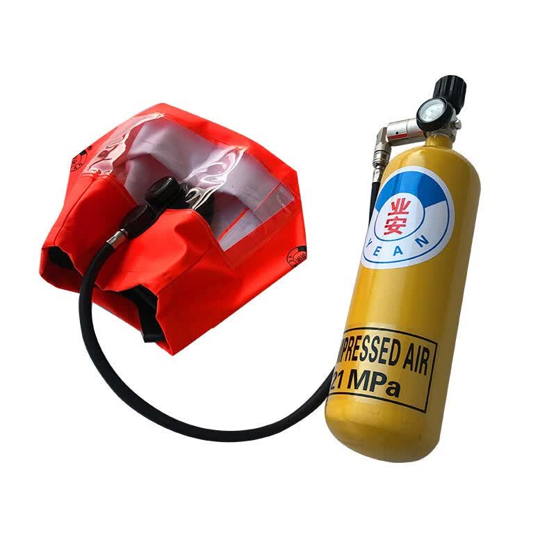苑丘船用便携式过滤消防自救正压式空气呼吸器 10分钟紧急逃生自救