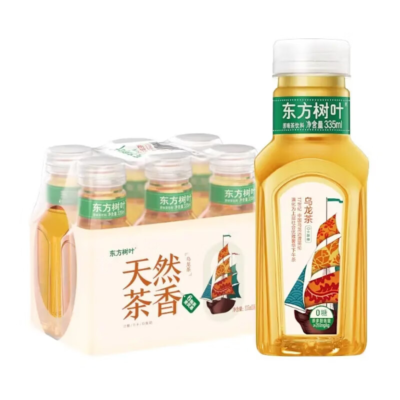 农夫山泉东方树叶中秋送礼乌龙茶 335ml*6