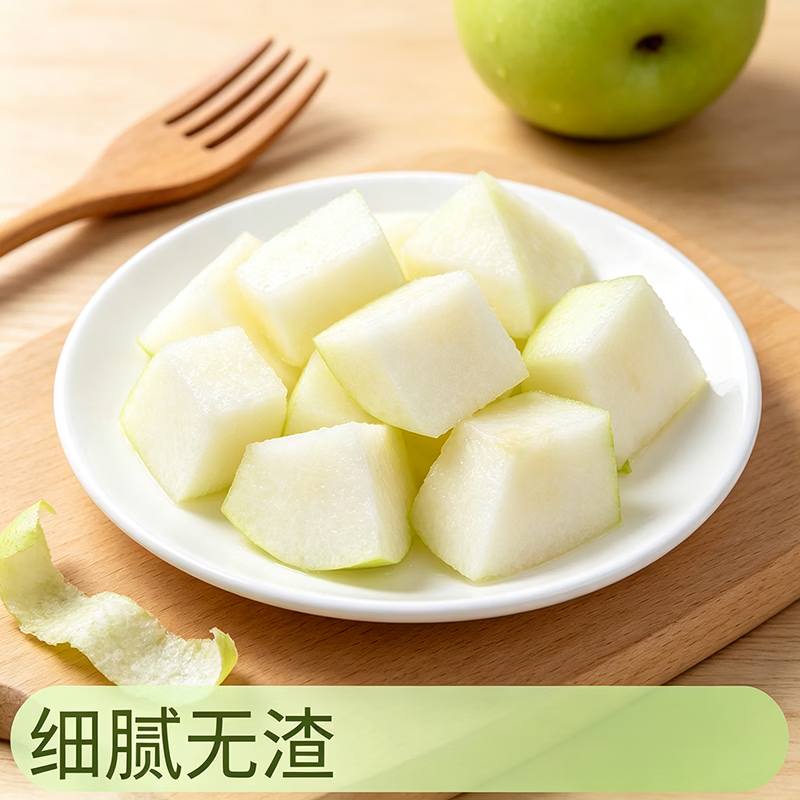 北森南屿[顺丰包邮]广元头茬绿脂翠玉梨青皮梨子当季水果新鲜整箱酥脆 3斤小果彩箱装（单果约100-200g）