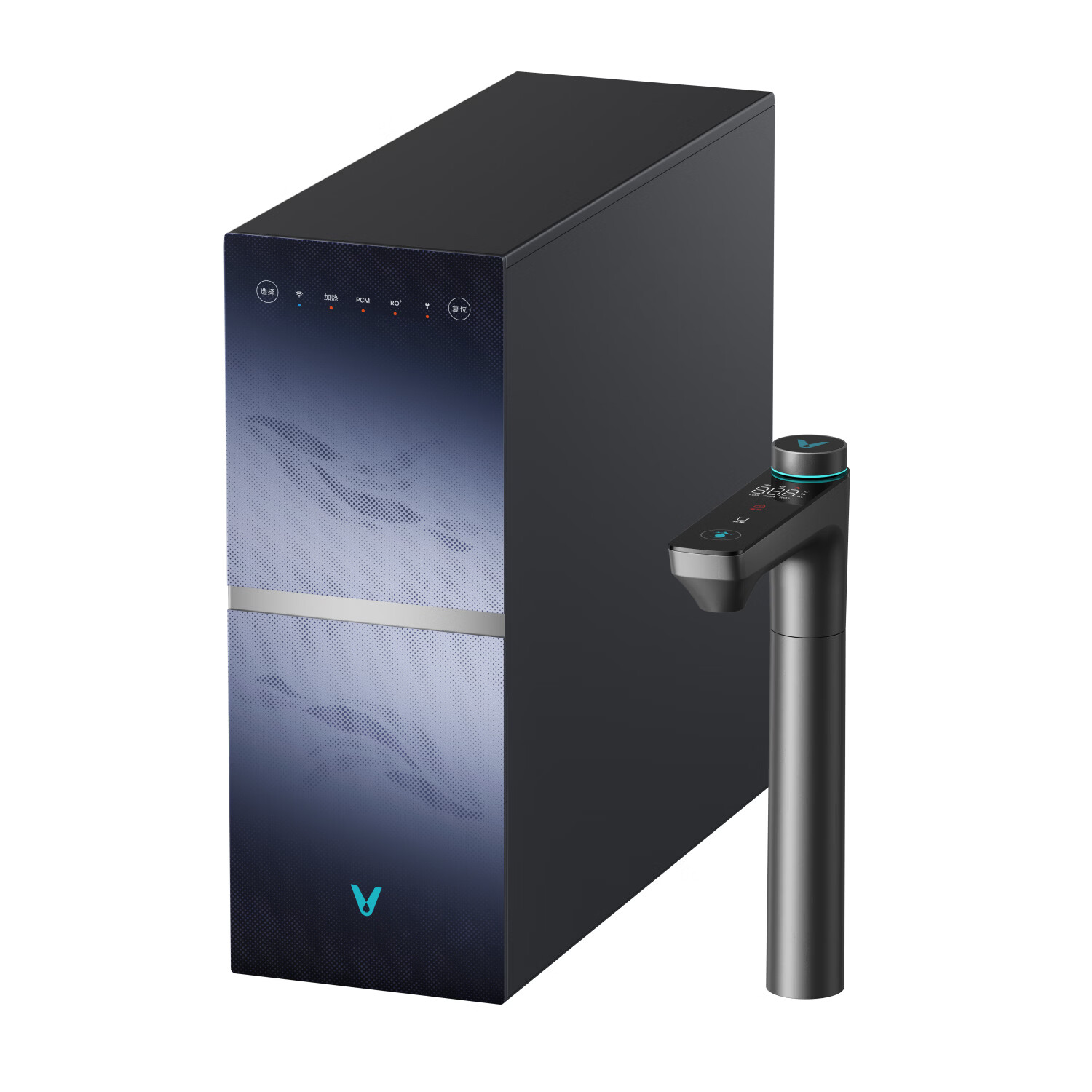 云米(VIOMI)鲲鹏2Max加热净水器6L/min澎湃矿泉100%真沸腾 6年RO滤芯0阻垢剂 厨下净热一体饮水机 鲲鹏2max+super前置过滤器