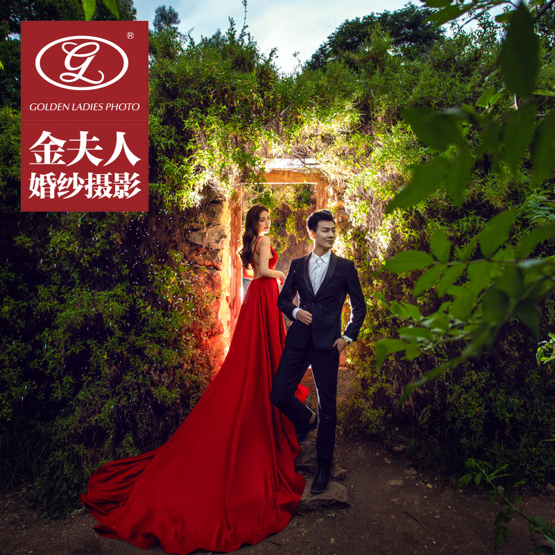 金夫人婚纱摄影京城旅拍北京婚纱照国潮微电影个性旅拍婚纱照厦门三亚