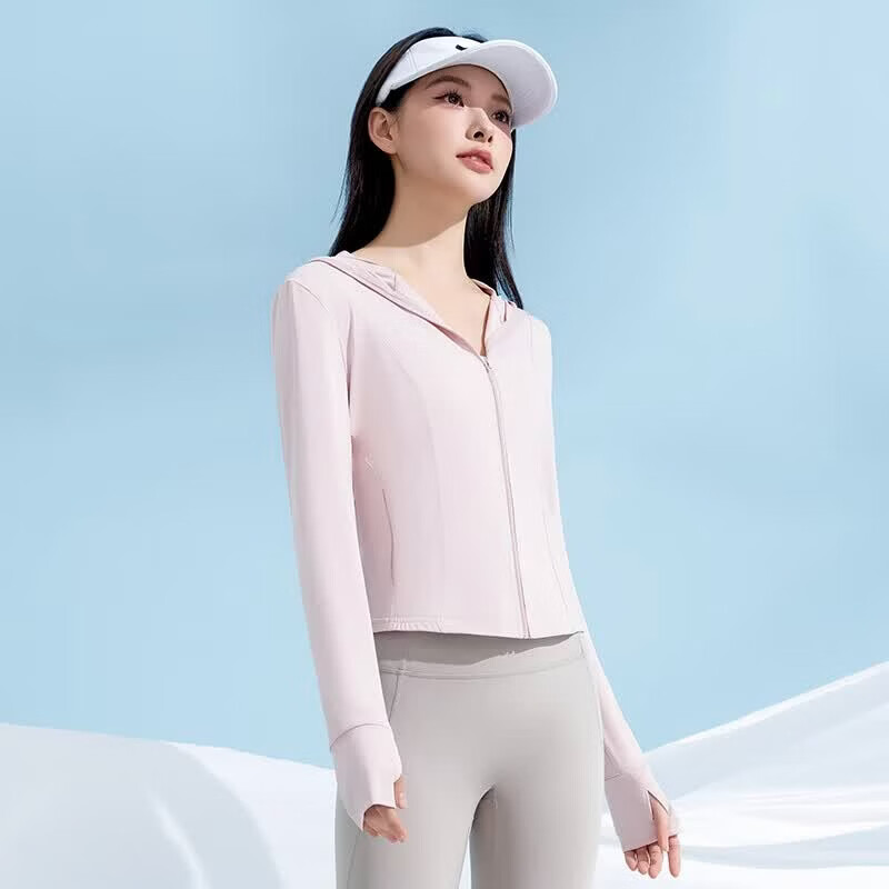 俞兆林防晒衣女夏季新款凉感薄款外套斗篷防晒服透气冰丝防紫外线外套 轻鹅黄 【升级黑胶大帽檐】 L 【推荐115-140斤】