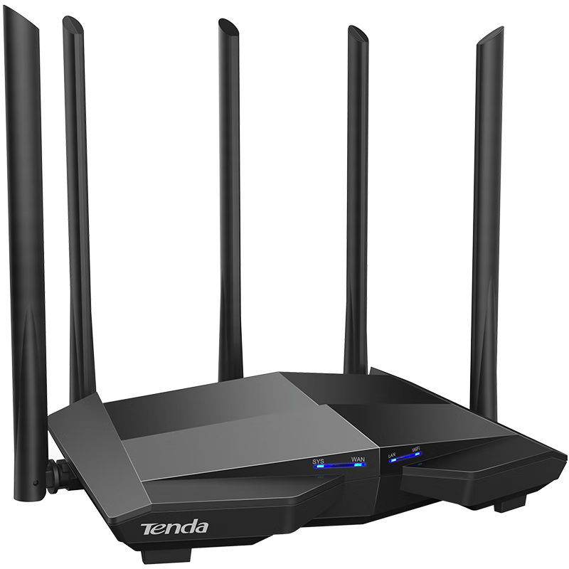 ڲTendaڴAC11·ǧAC1200M·5GǽAC10ȫǧ׶˿ڼôǽwifi˫Ƶ AC11ǧ105Ԫ