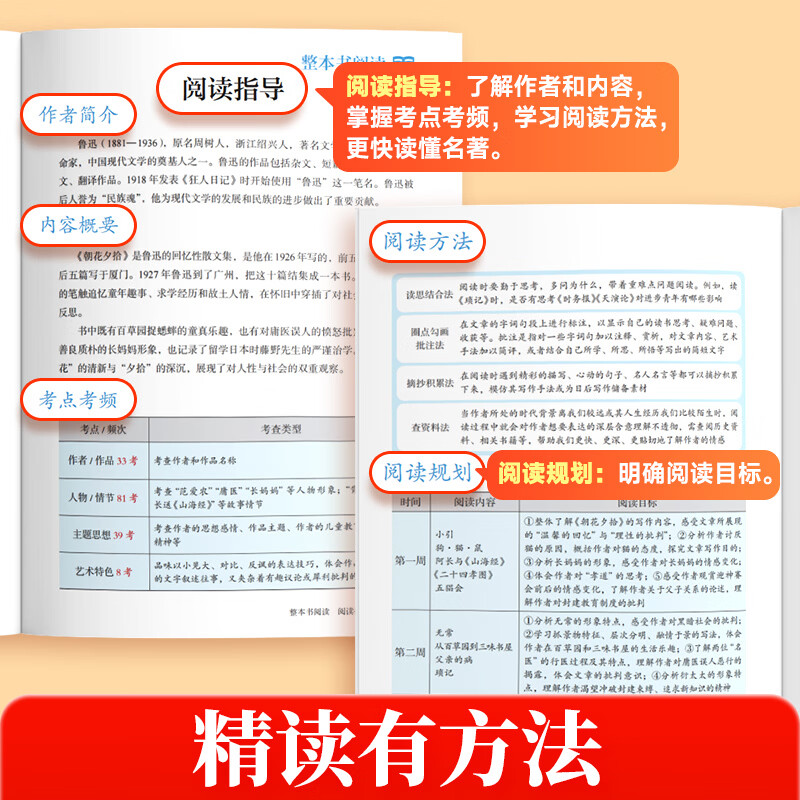 作业帮【2026新版现货速发】西游记上下册 朝花夕拾原著版 七年级初一初中必读完整无删减注释丰富 课外阅读必读初中名著阅读同步新教材人教版教材配套 【老师推荐3本套装】西游记上下册+朝花夕拾