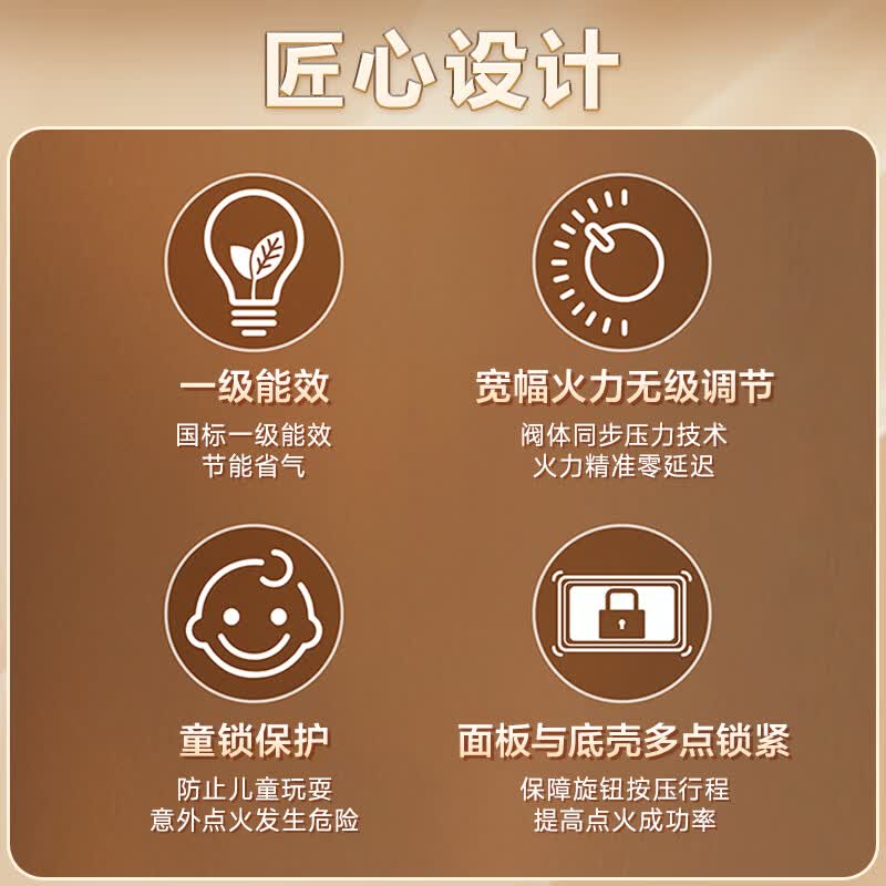 Gratle灶具燃气灶双灶台 5.2kW 猛火灶 天然气燃气灶 燃气灶天然气灶 一级能效70%热效率可调节底盘 天然气12T 一级能效【5.2kW+70%热效率】 【开孔尺寸可调长630-700×宽330-400】