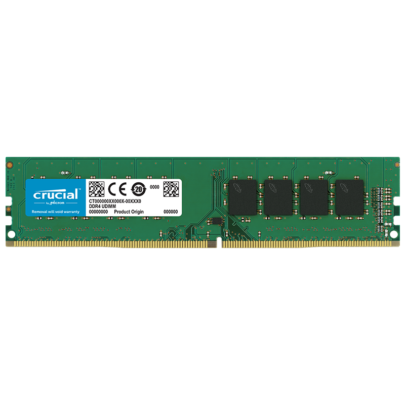 英睿达（Crucial）8GB DDR4 3200频率 台式机内存条 美光原厂出品 149元