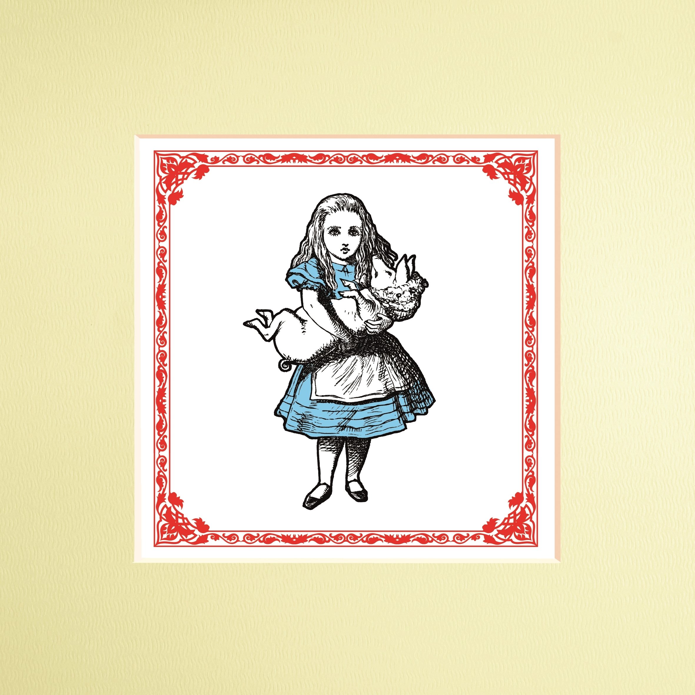 The Macmillan Alice: Print of Alice x 3