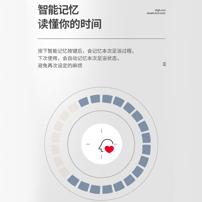 泰昌（Taicn）全自动按摩足浴盆泡脚桶足疗盆洗脚桶智能加热养生无线遥控送父母朋友生日礼物TC-5197（智能款）