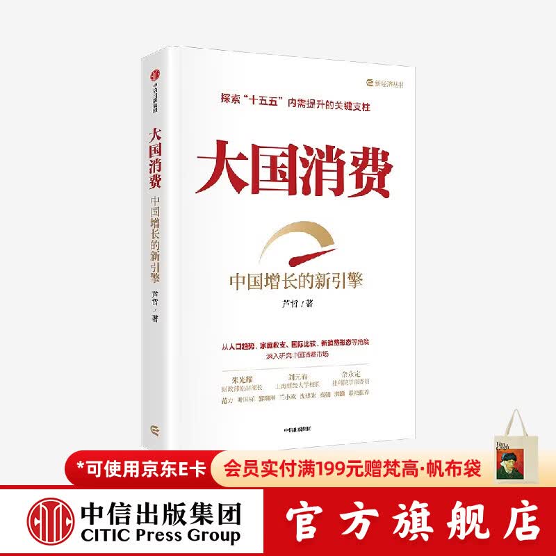 中信出版大国消费 中国增长的新引擎 芦哲 著 中信出版社正版图书 大国消费