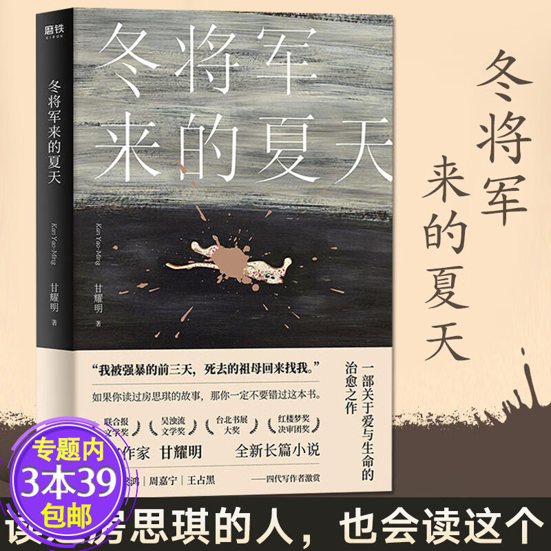 【包邮】冬将军来的夏天 房思琪的初恋乐园姐妹篇甘耀明著